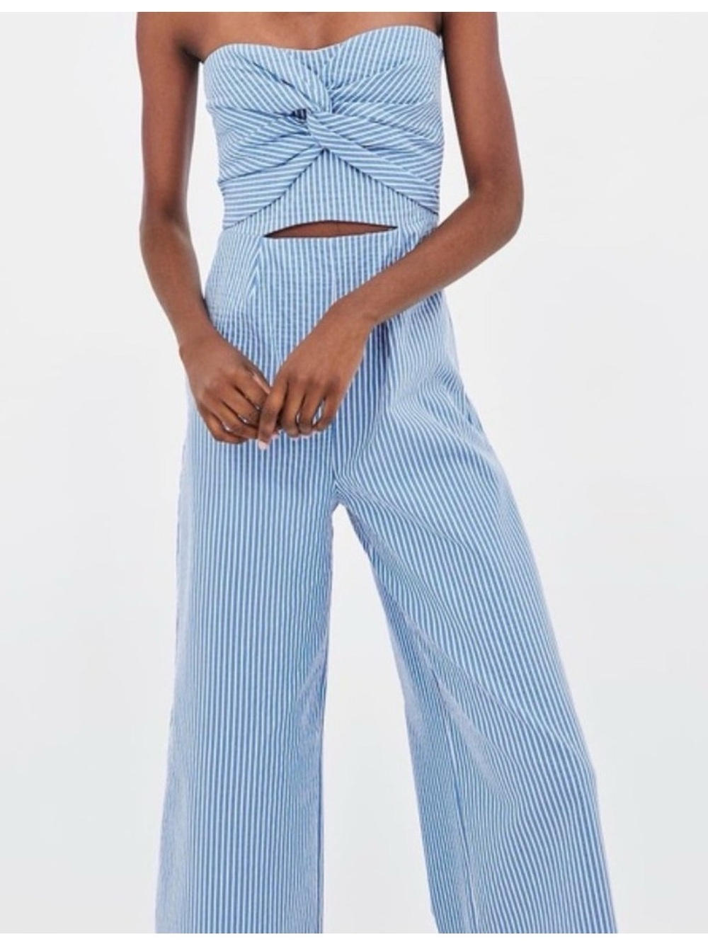 Zara Strapless Jumpsuit